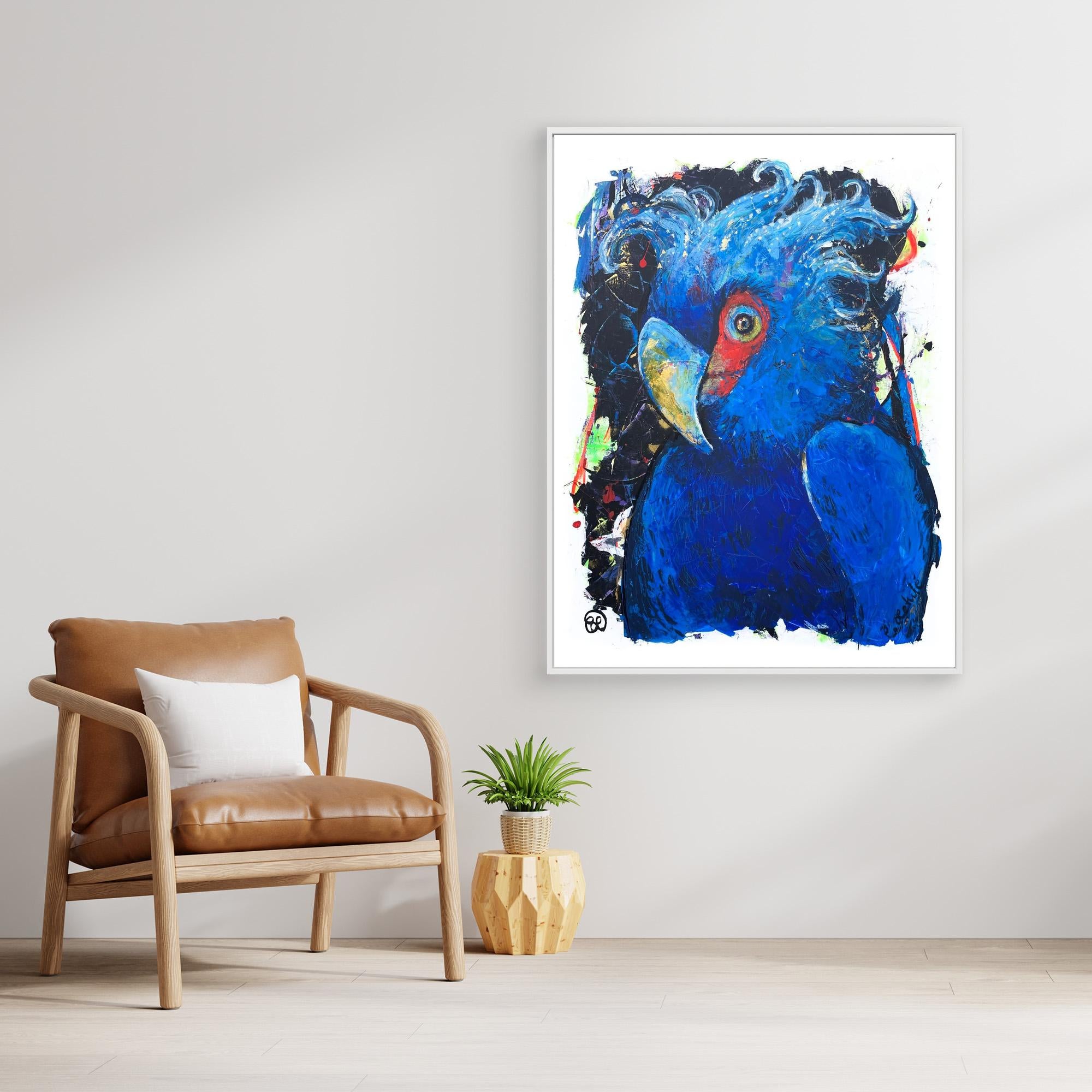 Blue parrot
