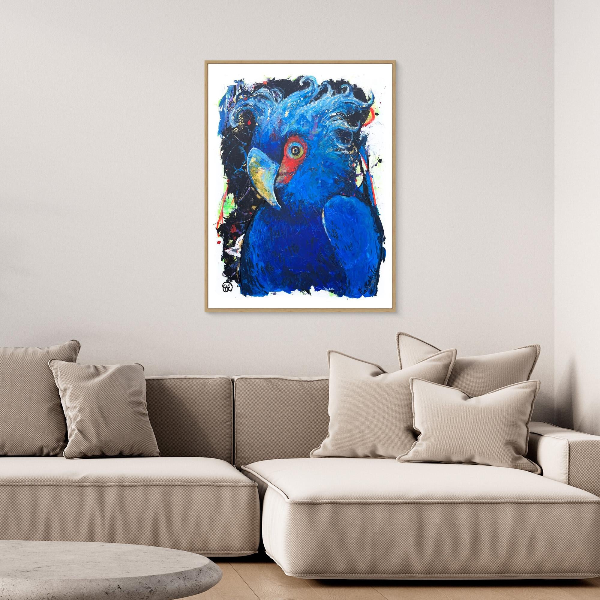 Blue parrot