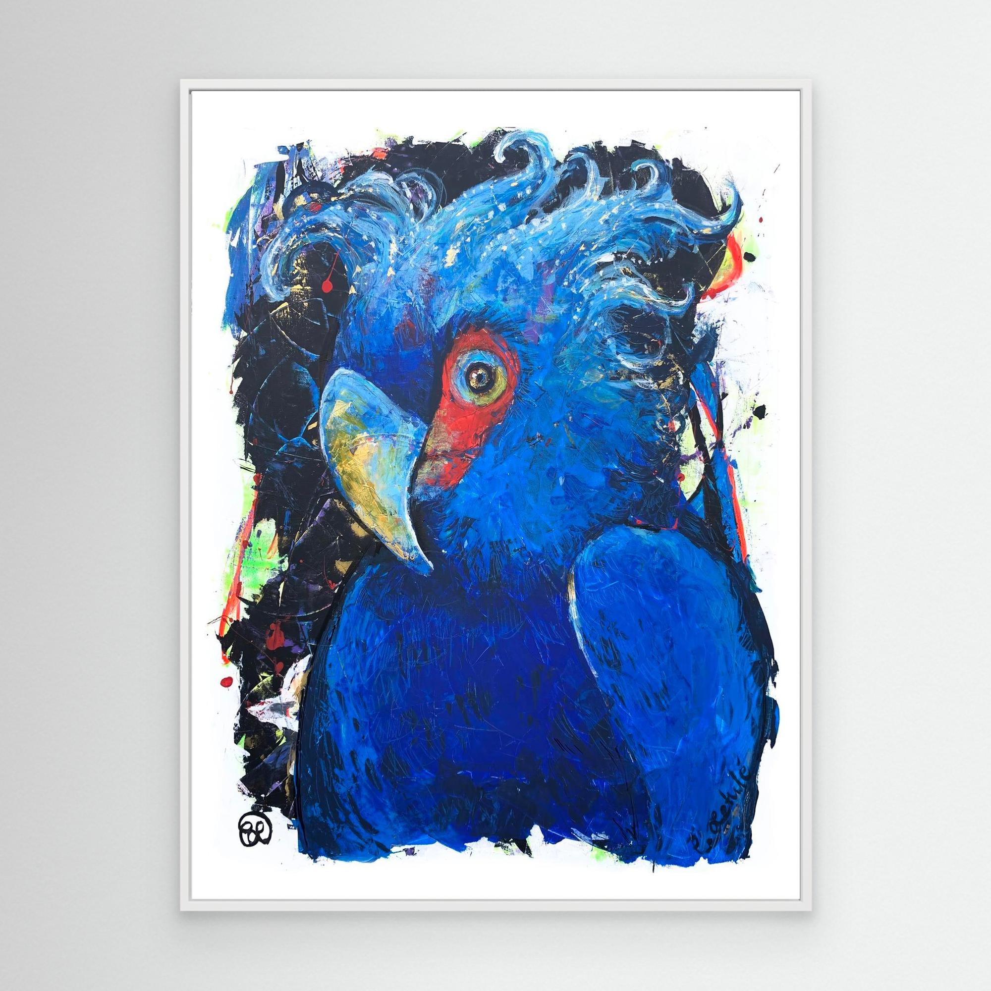 Blue parrot